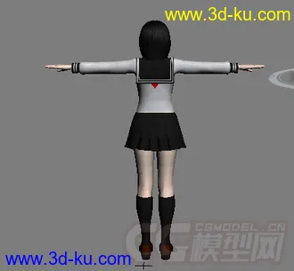 女学生模型的图片