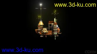 3D打印模型飞船的图片