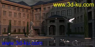 3D打印模型雨后。的图片