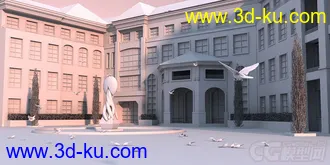 3D打印模型雨后。的图片