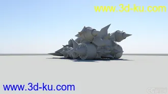 3D打印模型第二发  针尖黑帮的图片