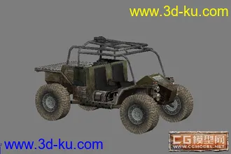 3D打印模型一辆低面装甲车的图片