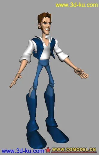 3D打印模型男人卡通的图片