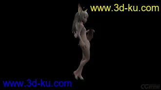 3D打印模型小萝莉_波波，萌死人。OBJ通用格式的图片