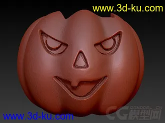 3D打印模型南瓜脸的图片