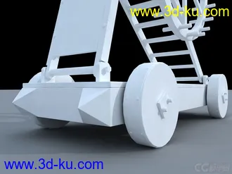 3D打印模型古代云梯，当练习做的，贴图懒得上了，搬出来分享吧~~~的图片