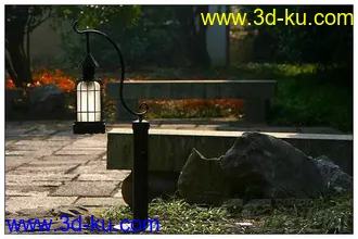 3D打印模型安缦法云草坪灯的图片
