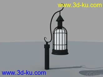 3D打印模型安缦法云草坪灯的图片