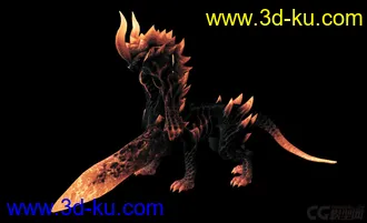 3D打印模型魔兽风格 地狱Boss的图片