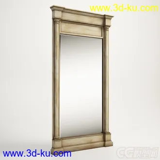 欧式风格镜子模型的图片