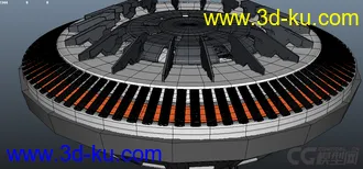 3D打印模型digital tutors教程，飞船场景的图片