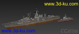 3D打印模型巡洋舰的图片