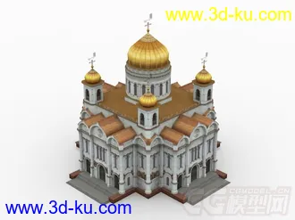 3D打印模型清真教堂······的图片