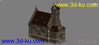 3D打印模型xiaojiaotang小教堂的图片