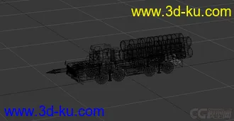 3D打印模型弹道和S300-2车 分享给大家 多多评论下 谢谢的图片