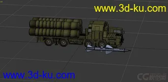 3D打印模型弹道和S300-2车 分享给大家 多多评论下 谢谢的图片