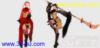 3D打印模型洛奇英雄传 琳 霓裳套装的图片