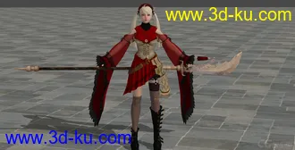 3D打印模型洛奇英雄传 琳 霓裳套装的图片