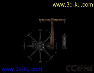 3D打印模型水轮机 动力系统 动力机器的图片