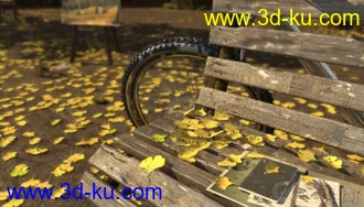 3D打印模型秋天，秋景设计的图片