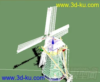 大风车模型的图片