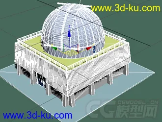 一个工程建筑模型的图片