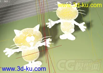 卡通BigHeadCat模型的图片