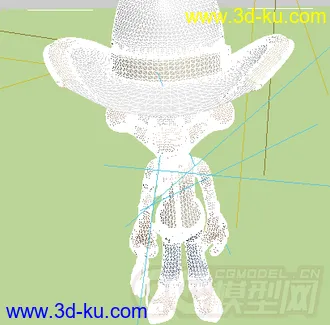 卡通Cowboy模型的图片