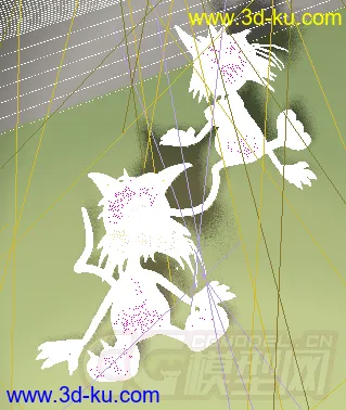 卡通CrazyKat模型的图片
