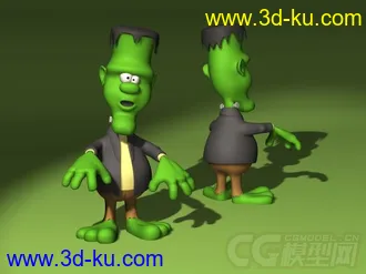 卡通Frankie模型的图片