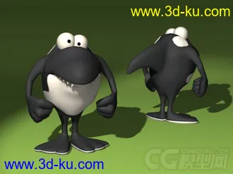 卡通KillerWhale模型的图片