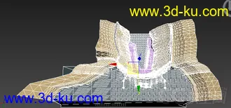 一个水模型坝的图片