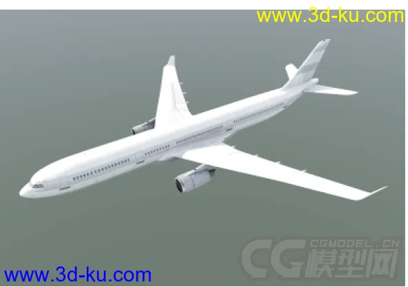 写实飞机A-330模型的图片1