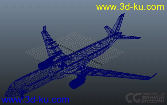 写实飞机A-330模型的图片2