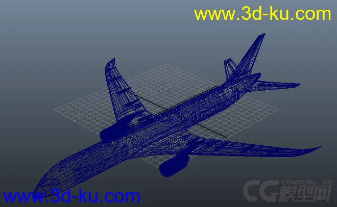 写实飞机B-767模型的图片2