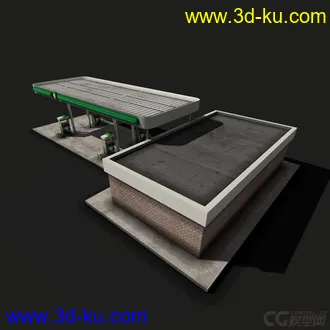 3D打印模型加油站一枚！喜欢的拿走的图片