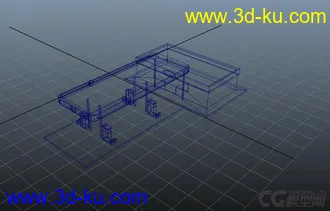 3D打印模型加油站一枚！喜欢的拿走的图片