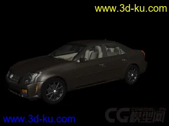 小汽车模型Cadillac_CTS的图片