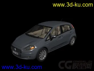 小汽车模型Fiat_Punto的图片