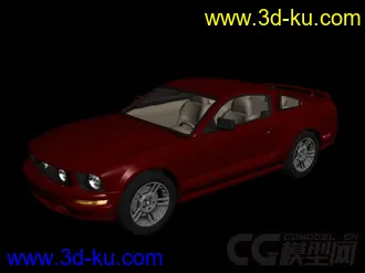 小汽车模型Ford_Mustang的图片