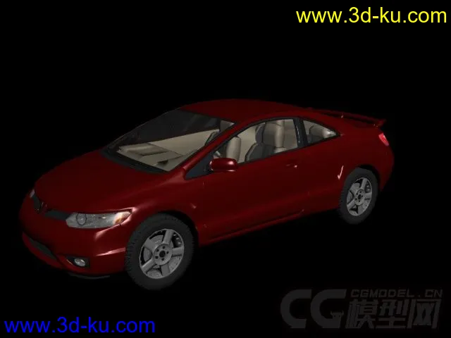 小汽车模型Honda_Civic的图片1