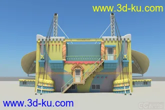 3D打印模型贝壳剧场的图片