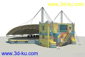 3D打印模型贝壳剧场的图片