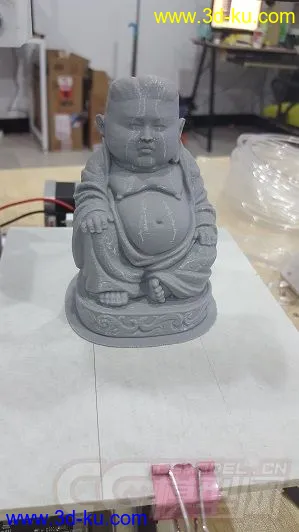 3D打印模型金三胖佛像的图片