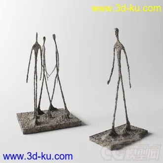 一个人装饰物模型的图片