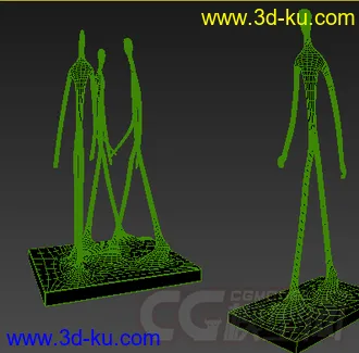 一个人装饰物模型的图片