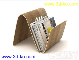 一个装饰品书架模型的图片