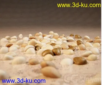 石子装饰品模型的图片