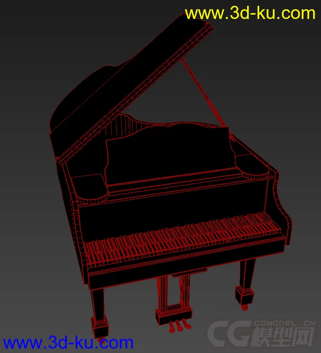 一架钢琴模型的图片2