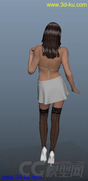 3D打印模型美女的图片